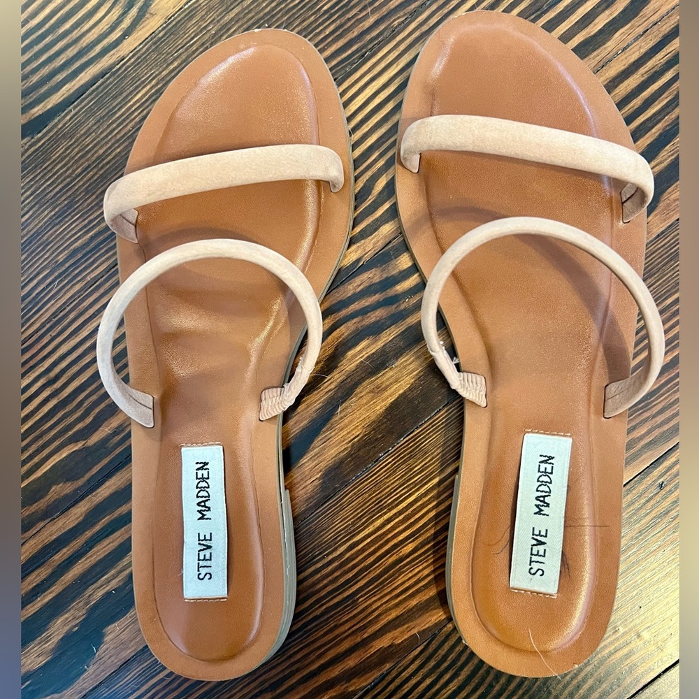 Steve Madden suede/leather sandals